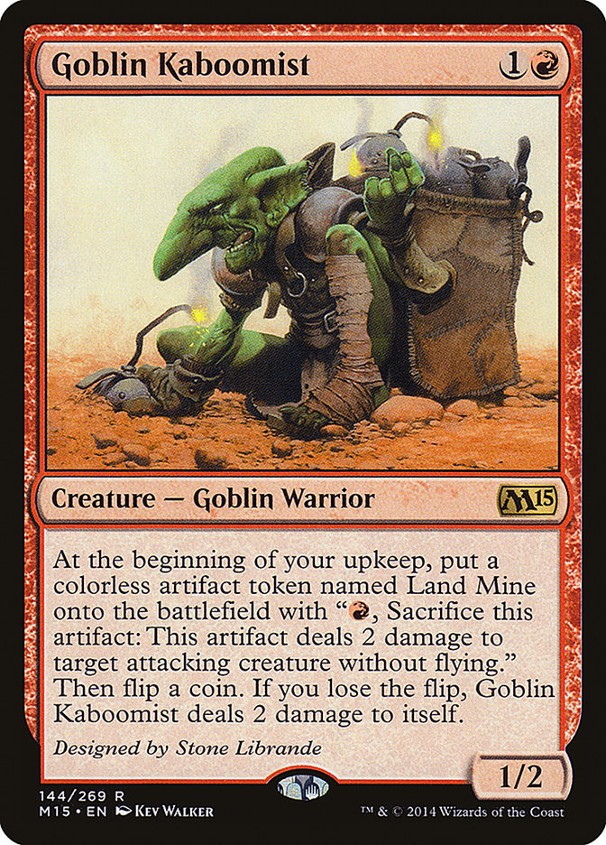 Goblin Kaboomist [Magic 2015] | Game Master's Emporium (The New GME)