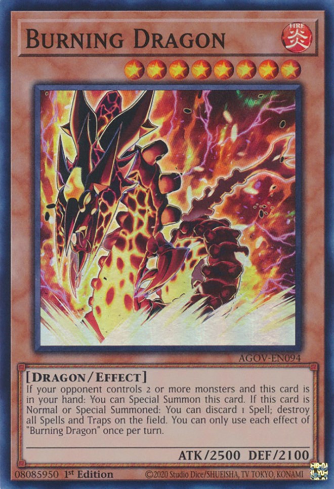 Burning Dragon [AGOV-EN094] Super Rare | Game Master's Emporium (The New GME)