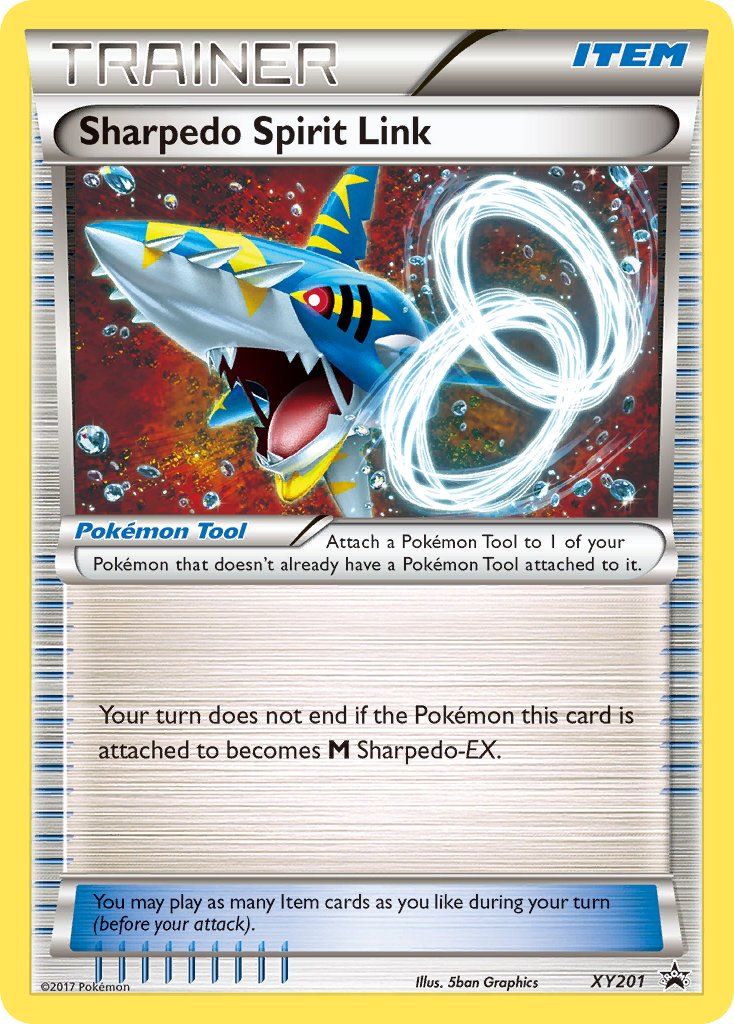 Sharpedo Spirit Link (XY201) [XY: Black Star Promos] | Game Master's Emporium (The New GME)