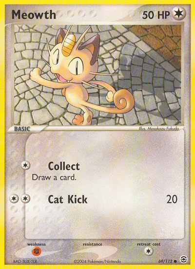 Meowth (69/112) [EX: FireRed & LeafGreen] | Game Master's Emporium (The New GME)