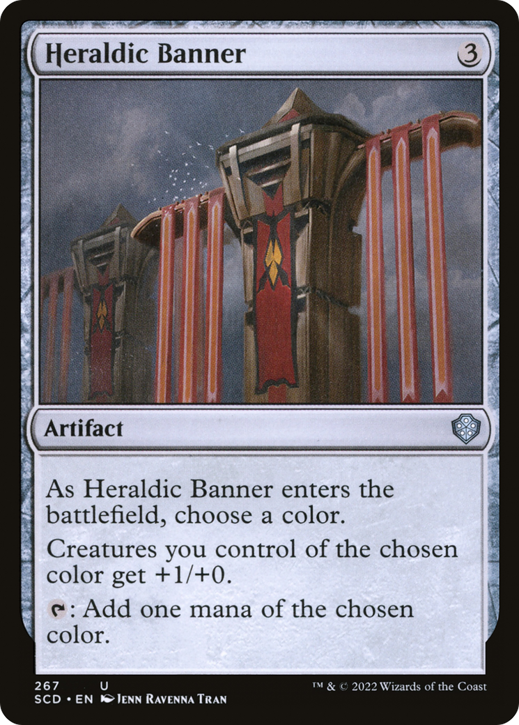 Heraldic Banner [Starter Commander Decks] | Game Master's Emporium (The New GME)