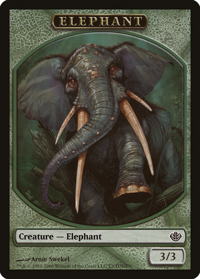 Elephant Token [Duel Decks: Garruk vs. Liliana Tokens] | Game Master's Emporium (The New GME)