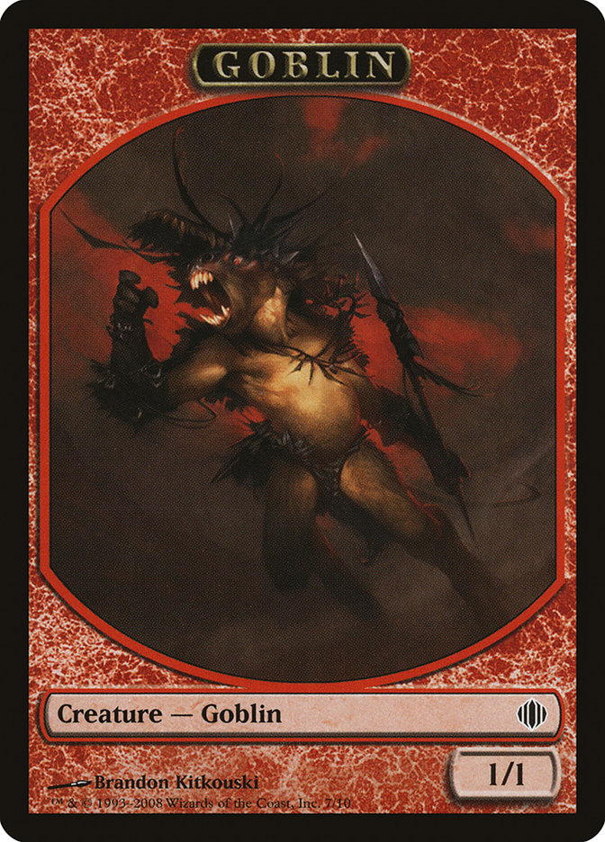 Goblin Token [Shards of Alara Tokens] | Game Master's Emporium (The New GME)