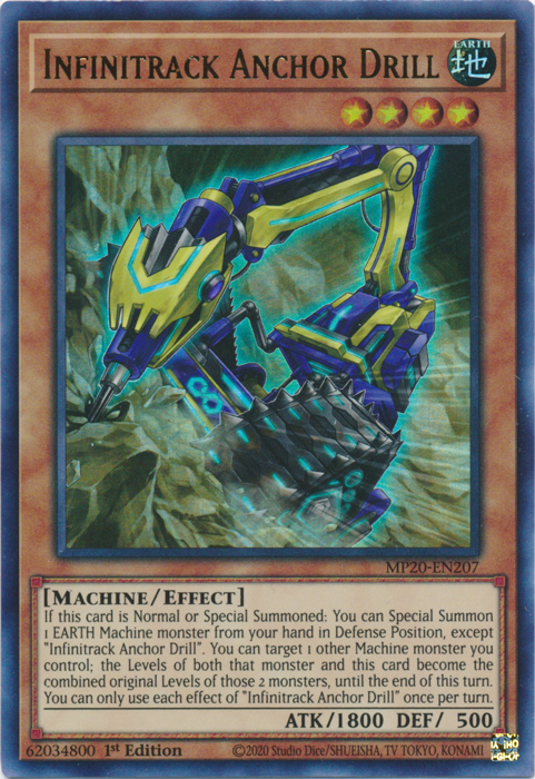 Infinitrack Anchor Drill [MP20-EN207] Ultra Rare | Game Master's Emporium (The New GME)