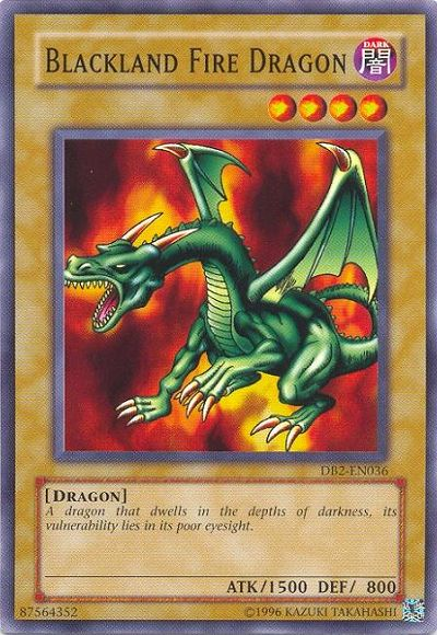 Blackland Fire Dragon [DB2-EN036] Common | Game Master's Emporium (The New GME)