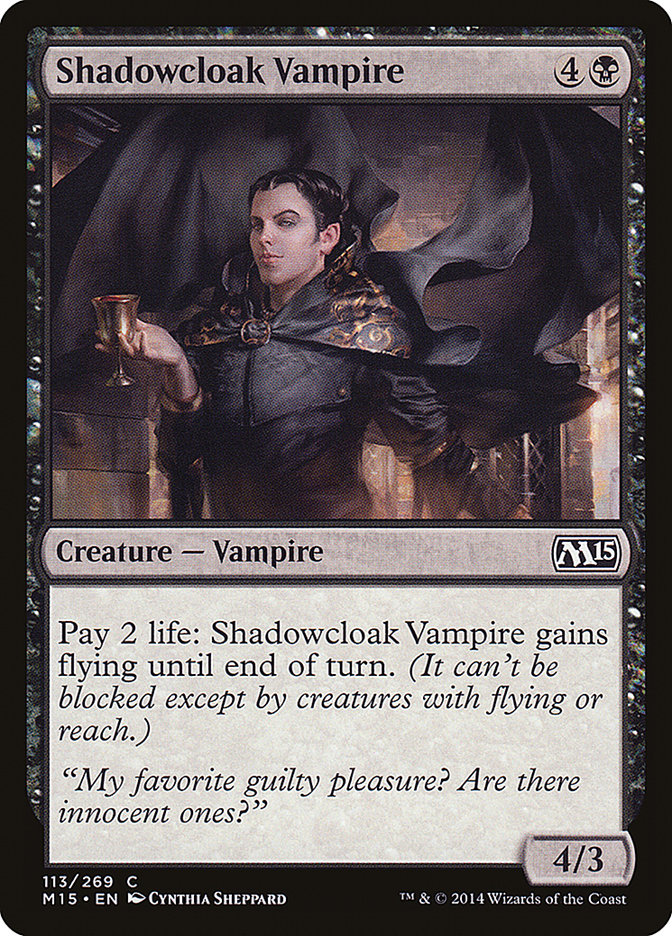 Shadowcloak Vampire [Magic 2015] | Game Master's Emporium (The New GME)