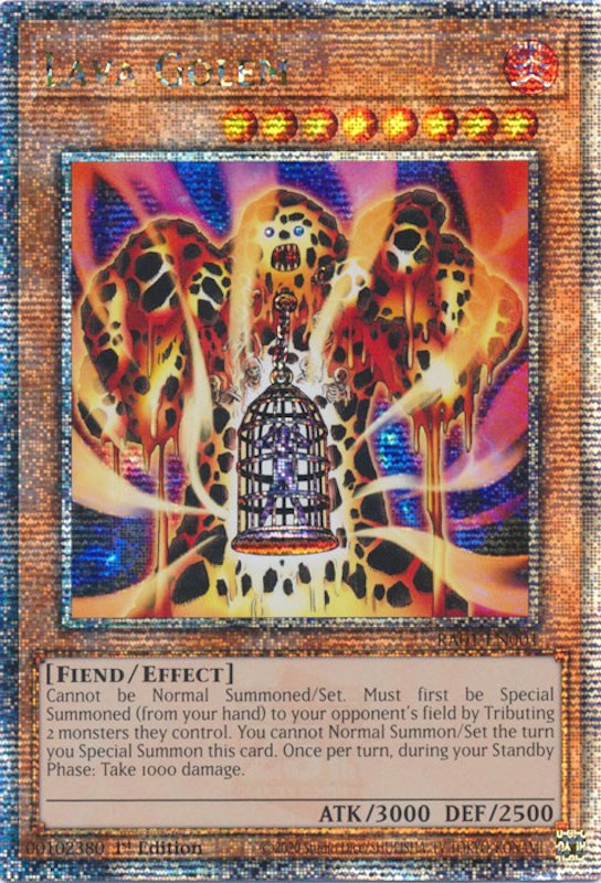 Lava Golem [RA01-EN001] Quarter Century Secret Rare | Game Master's Emporium (The New GME)