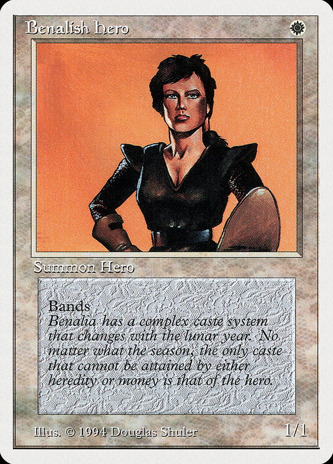 Benalish Hero [Summer Magic / Edgar] | Game Master's Emporium (The New GME)