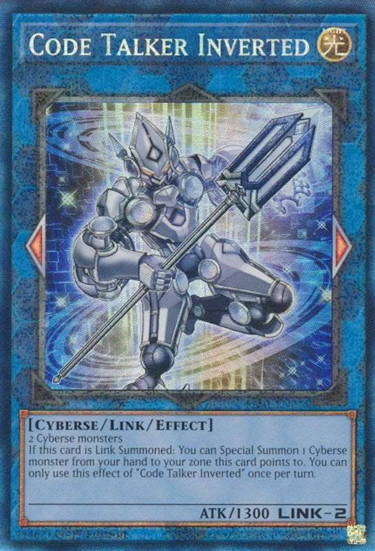 Code Talker Inverted [RA01-EN045] Prismatic Collector's Rare | Game Master's Emporium (The New GME)