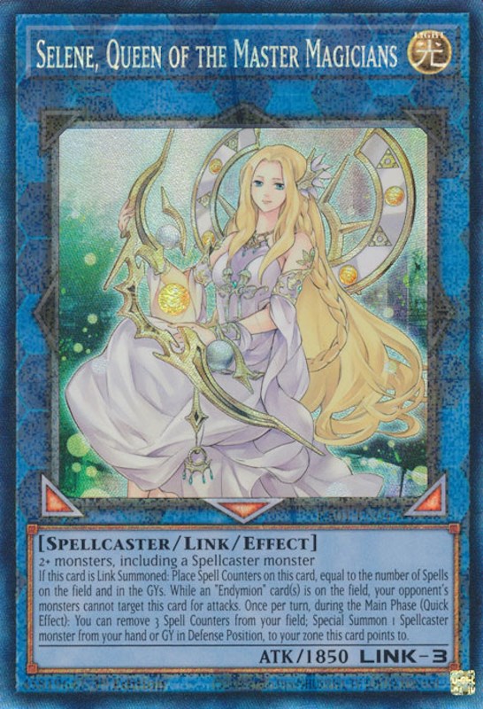 Selene, Queen of the Master Magicians [RA01-EN047] Prismatic Collector's Rare | Game Master's Emporium (The New GME)