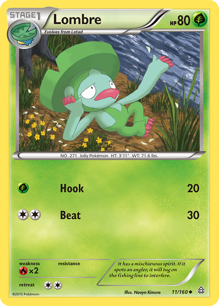 Lombre (11/160) [XY: Primal Clash] | Game Master's Emporium (The New GME)