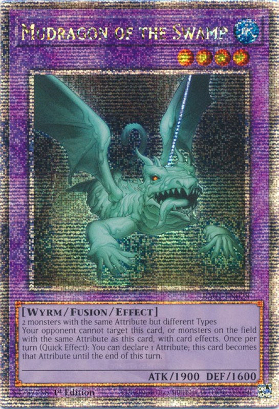 Mudragon of the Swamp [RA01-EN028] Quarter Century Secret Rare | Game Master's Emporium (The New GME)