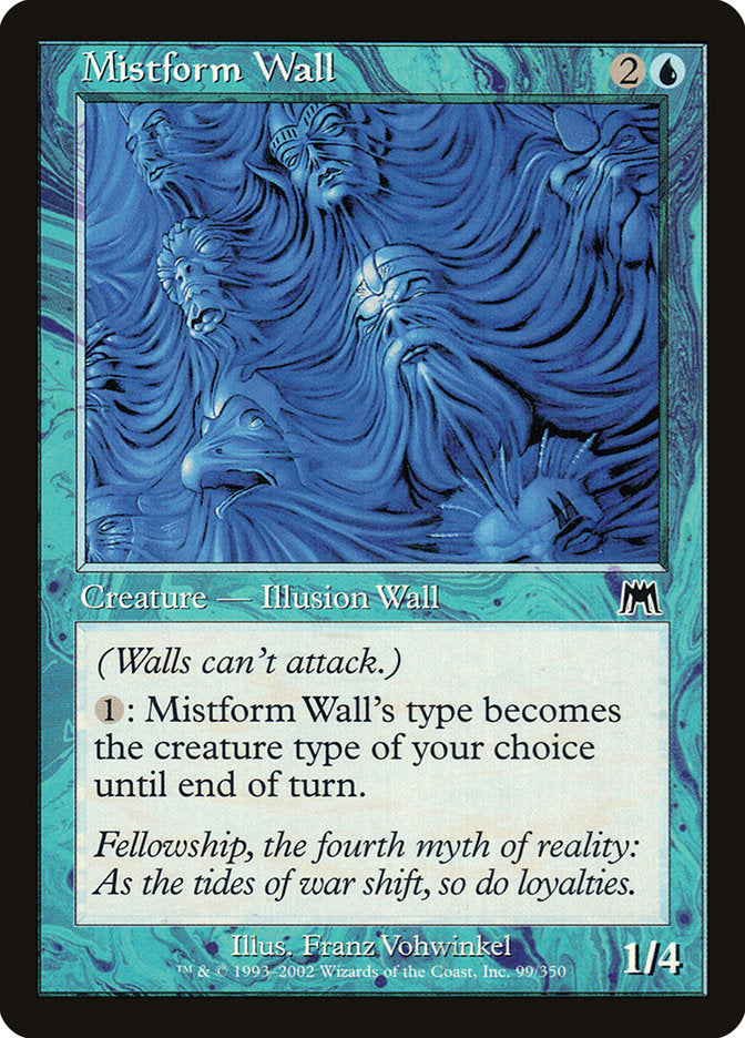 Mistform Wall [Onslaught] | Game Master's Emporium (The New GME)