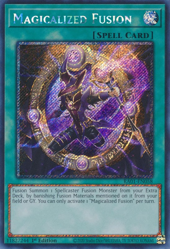 Magicalized Fusion [RA01-EN058] Platinum Secret Rare | Game Master's Emporium (The New GME)