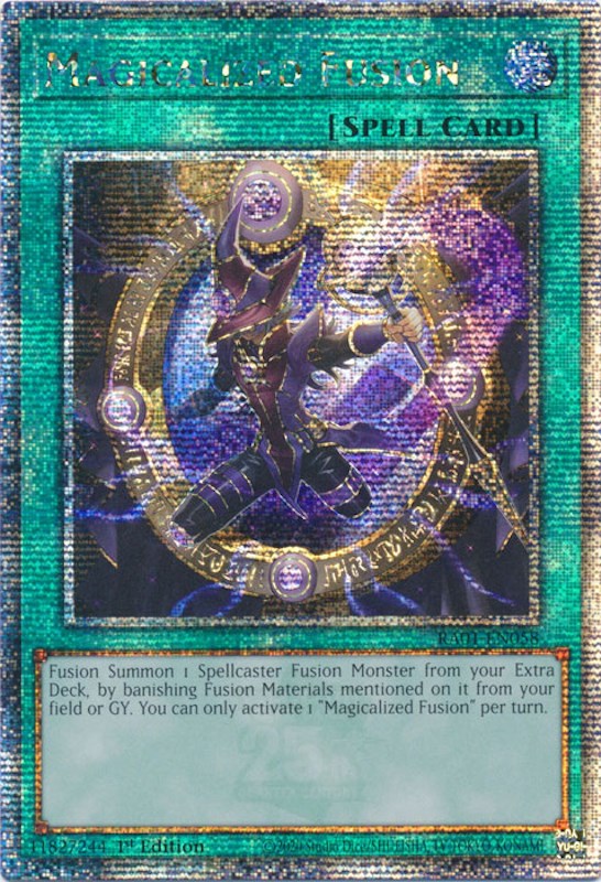 Magicalized Fusion [RA01-EN058] Quarter Century Secret Rare | Game Master's Emporium (The New GME)