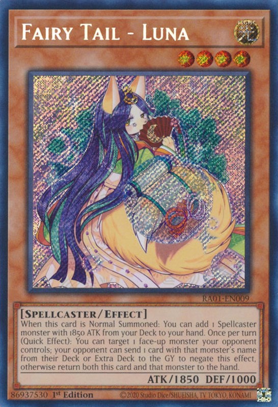 Fairy Tail - Luna [RA01-EN009] Secret Rare | Game Master's Emporium (The New GME)