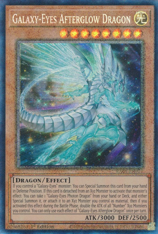 Galaxy-Eyes Afterglow Dragon [RA01-EN017] Prismatic Collector's Rare | Game Master's Emporium (The New GME)