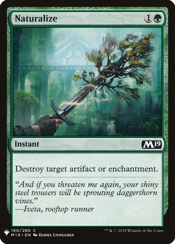 Naturalize [Mystery Booster] | Game Master's Emporium (The New GME)