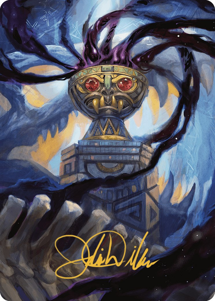 Chalice of the Void Art Card (Gold-Stamped Signature) [The Lost Caverns of Ixalan Art Series] | Game Master's Emporium (The New GME)