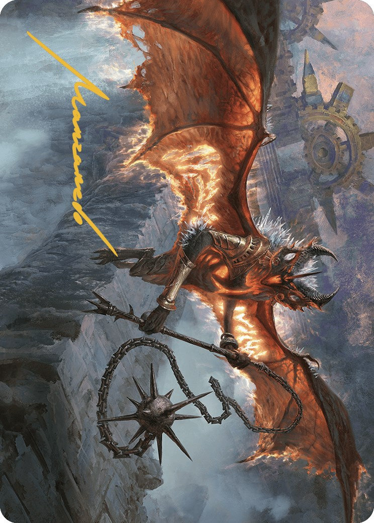 Bloodletter of Aclazotz Art Card (15/81) (Gold-Stamped Signature) [The Lost Caverns of Ixalan Art Series] | Game Master's Emporium (The New GME)