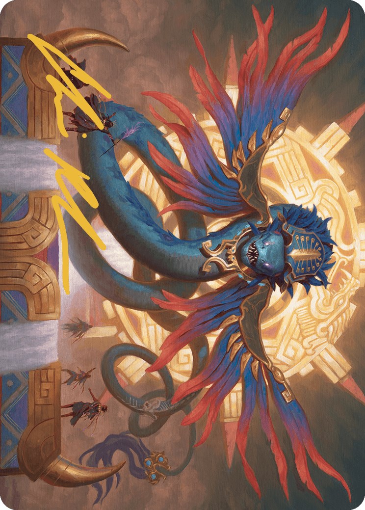 Ojer Pakpatiq, Deepest Epoch Art Card (13/81) (Gold-Stamped Signature) [The Lost Caverns of Ixalan Art Series] | Game Master's Emporium (The New GME)