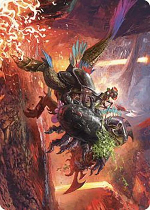 Triumphant Chomp Art Card [The Lost Caverns of Ixalan Art Series] | Game Master's Emporium (The New GME)