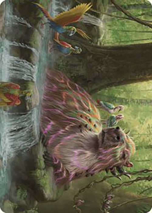 Basking Capybara Art Card [The Lost Caverns of Ixalan Art Series] | Game Master's Emporium (The New GME)