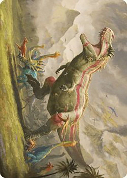 Ghalta, Stampede Tyrant Art Card [The Lost Caverns of Ixalan Art Series] | Game Master's Emporium (The New GME)