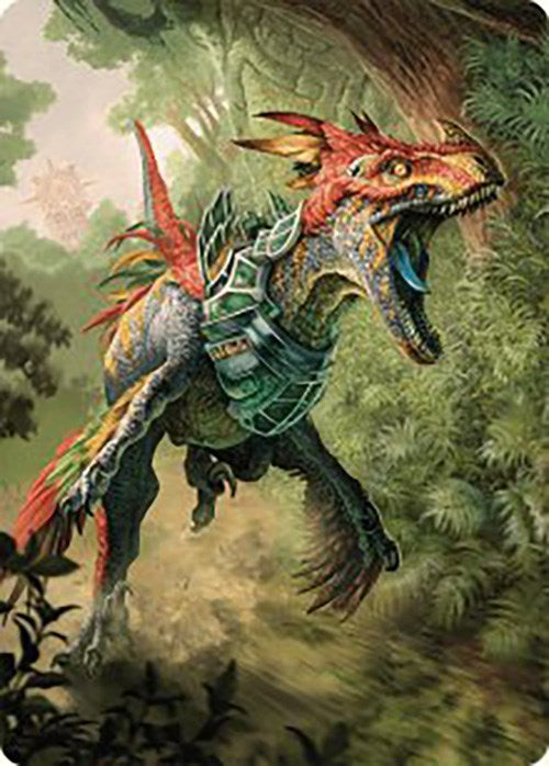 Dinosaur Token Art Card [The Lost Caverns of Ixalan Art Series] | Game Master's Emporium (The New GME)