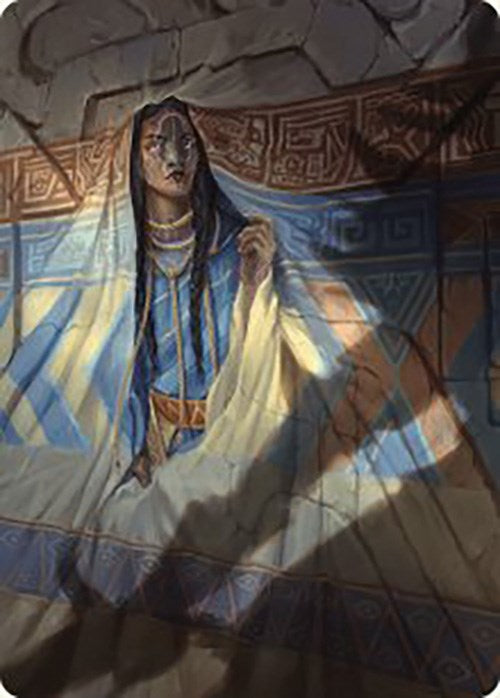Whispersilk Cloak Art Card [The Lost Caverns of Ixalan Art Series] | Game Master's Emporium (The New GME)