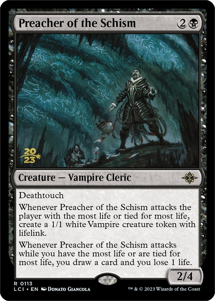 Preacher of the Schism [The Lost Caverns of Ixalan Prerelease Cards] | Game Master's Emporium (The New GME)