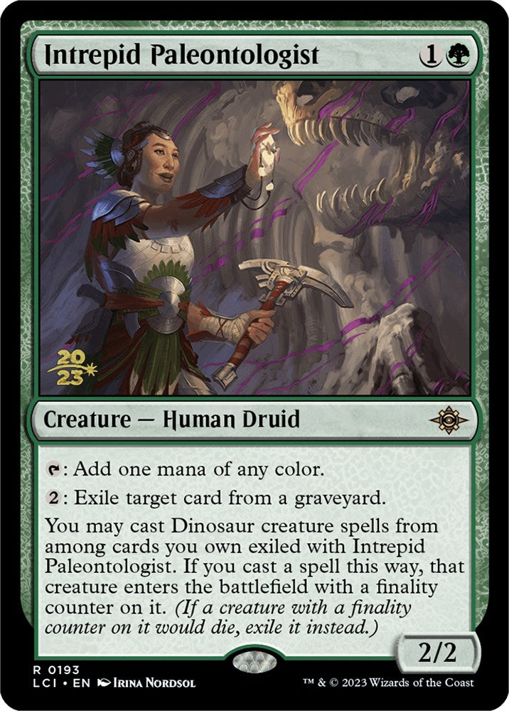 Intrepid Paleontologist [The Lost Caverns of Ixalan Prerelease Cards] | Game Master's Emporium (The New GME)