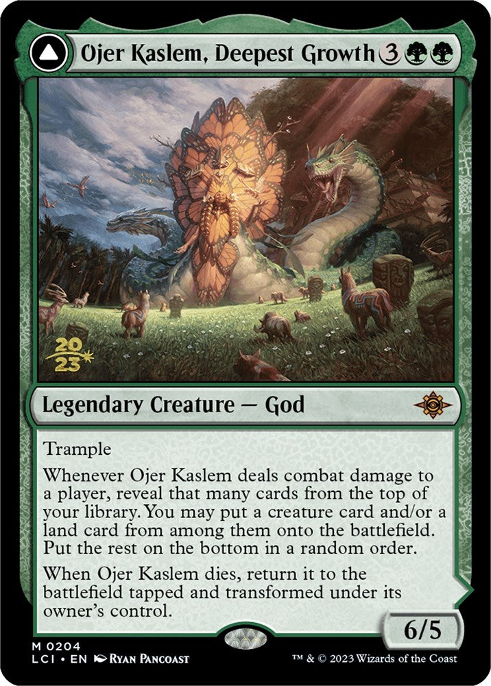 Ojer Kaslem, Deepest Growth // Temple of Cultivation [The Lost Caverns of Ixalan Prerelease Cards] | Game Master's Emporium (The New GME)