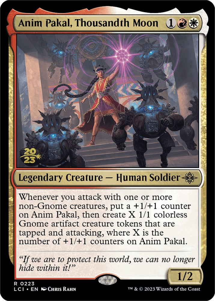 Anim Pakal, Thousandth Moon [The Lost Caverns of Ixalan Prerelease Cards] | Game Master's Emporium (The New GME)