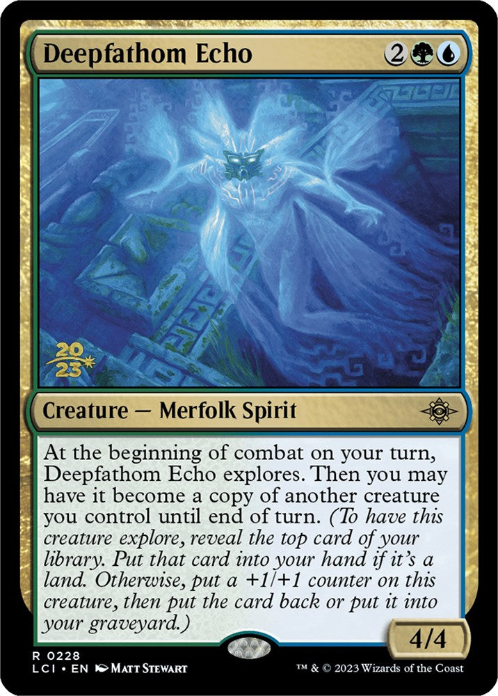 Deepfathom Echo [The Lost Caverns of Ixalan Prerelease Cards] | Game Master's Emporium (The New GME)