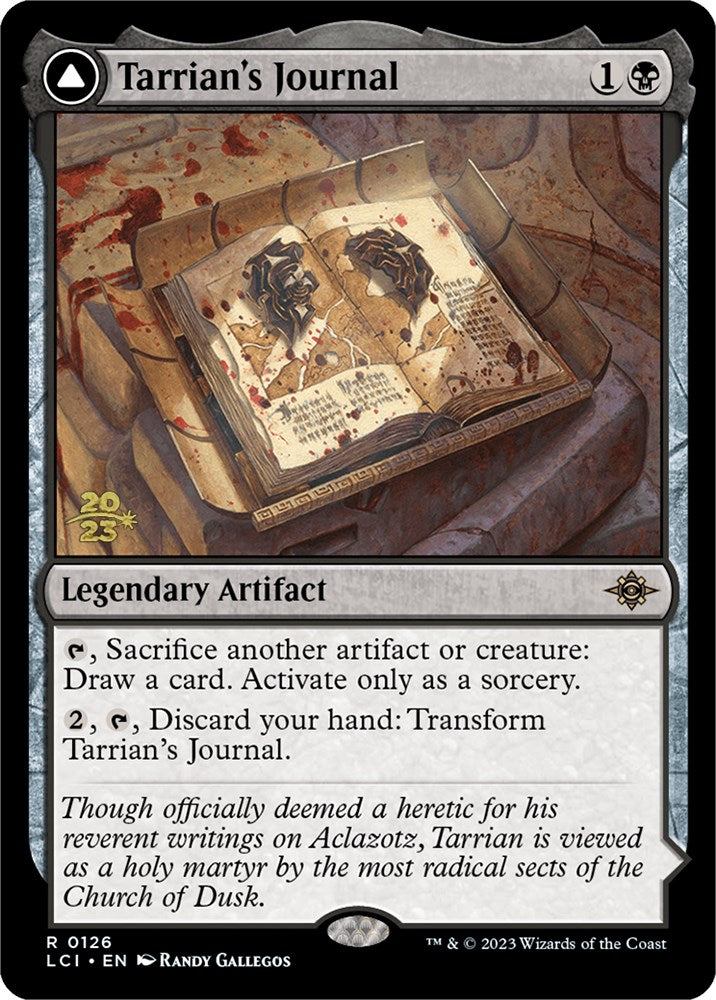 Tarrian's Journal // The Tomb of Aclazotz [The Lost Caverns of Ixalan Prerelease Cards] | Game Master's Emporium (The New GME)