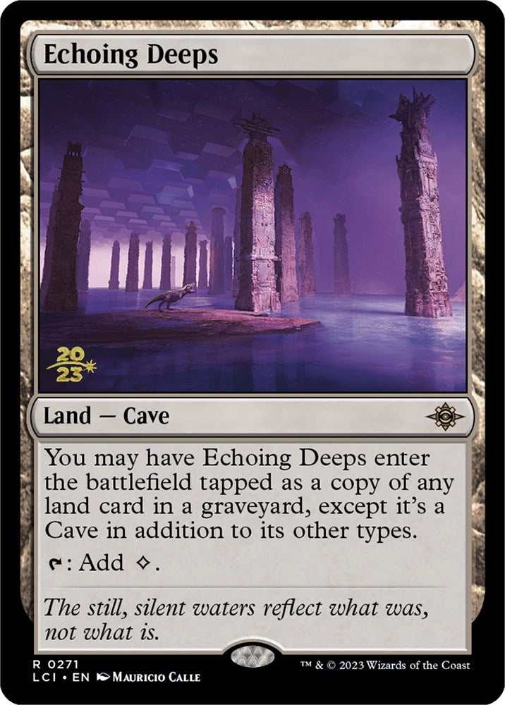 Echoing Deeps [The Lost Caverns of Ixalan Prerelease Cards] | Game Master's Emporium (The New GME)