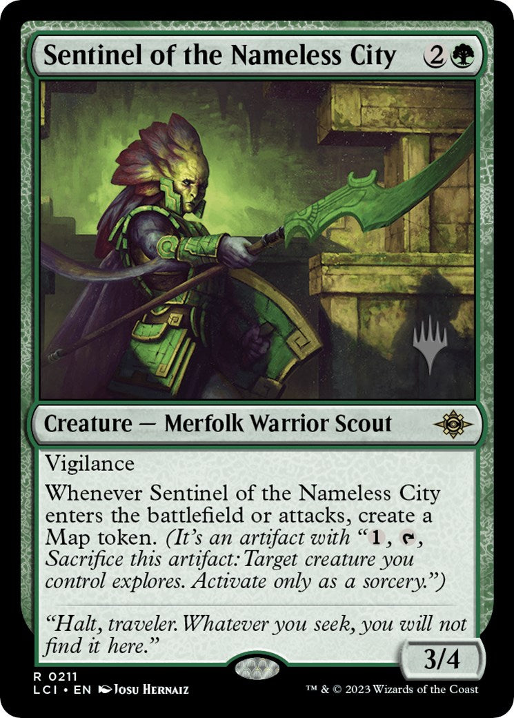 Sentinel of the Nameless City (Promo Pack) [The Lost Caverns of Ixalan Promos] | Game Master's Emporium (The New GME)