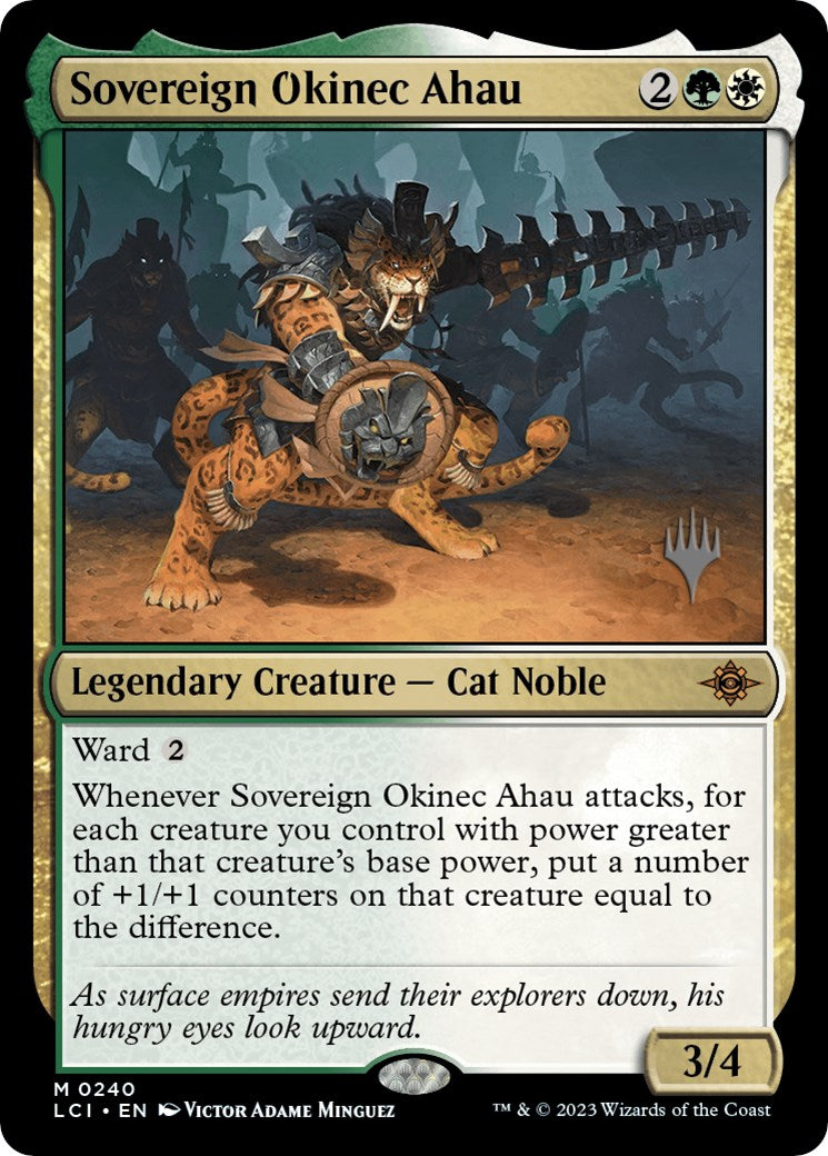 Sovereign Okinec Ahau (Promo Pack) [The Lost Caverns of Ixalan Promos] | Game Master's Emporium (The New GME)