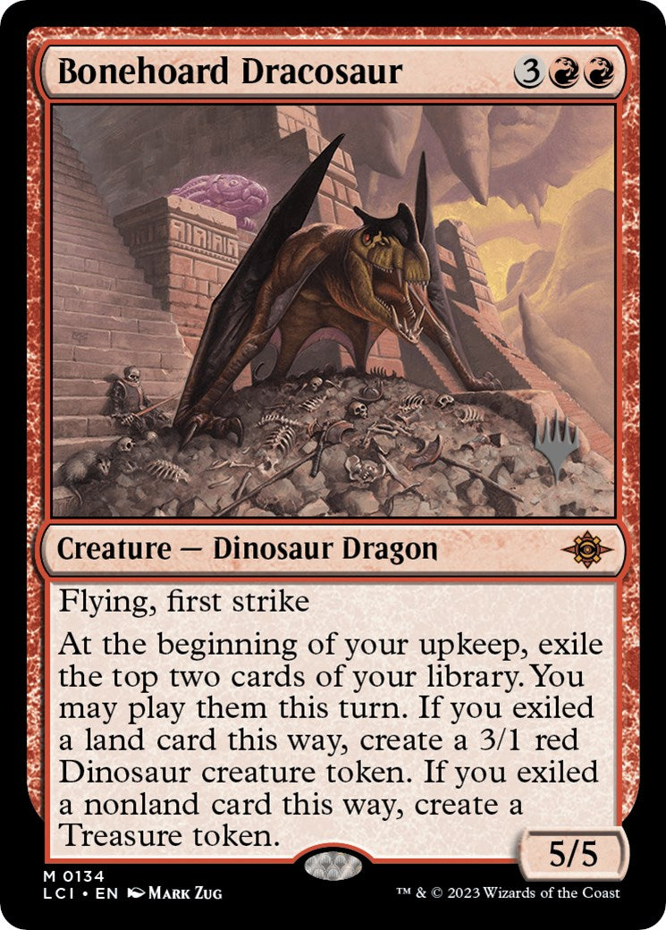 Bonehoard Dracosaur (Promo Pack) [The Lost Caverns of Ixalan Promos] | Game Master's Emporium (The New GME)