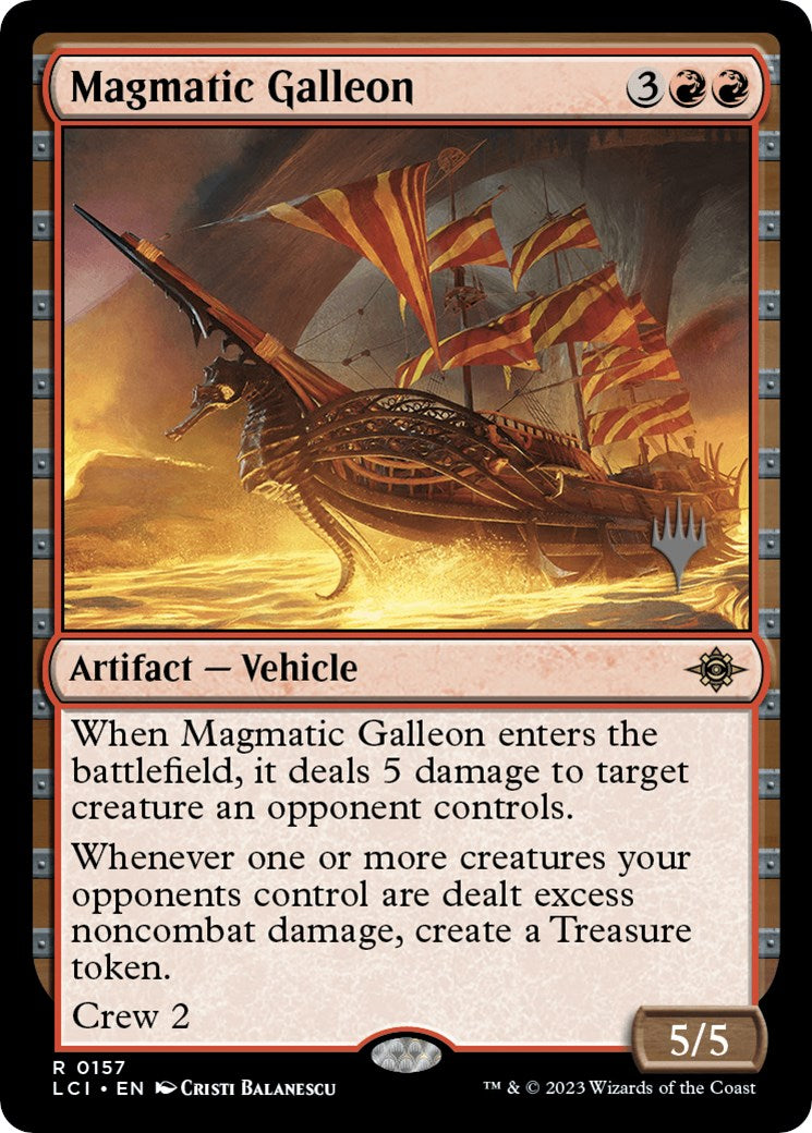 Magmatic Galleon (Promo Pack) [The Lost Caverns of Ixalan Promos] | Game Master's Emporium (The New GME)