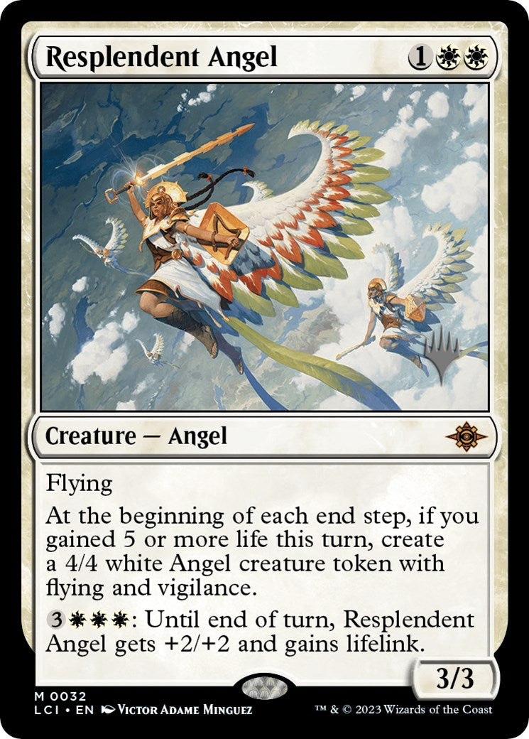 Resplendent Angel (Promo Pack) [The Lost Caverns of Ixalan Promos] | Game Master's Emporium (The New GME)