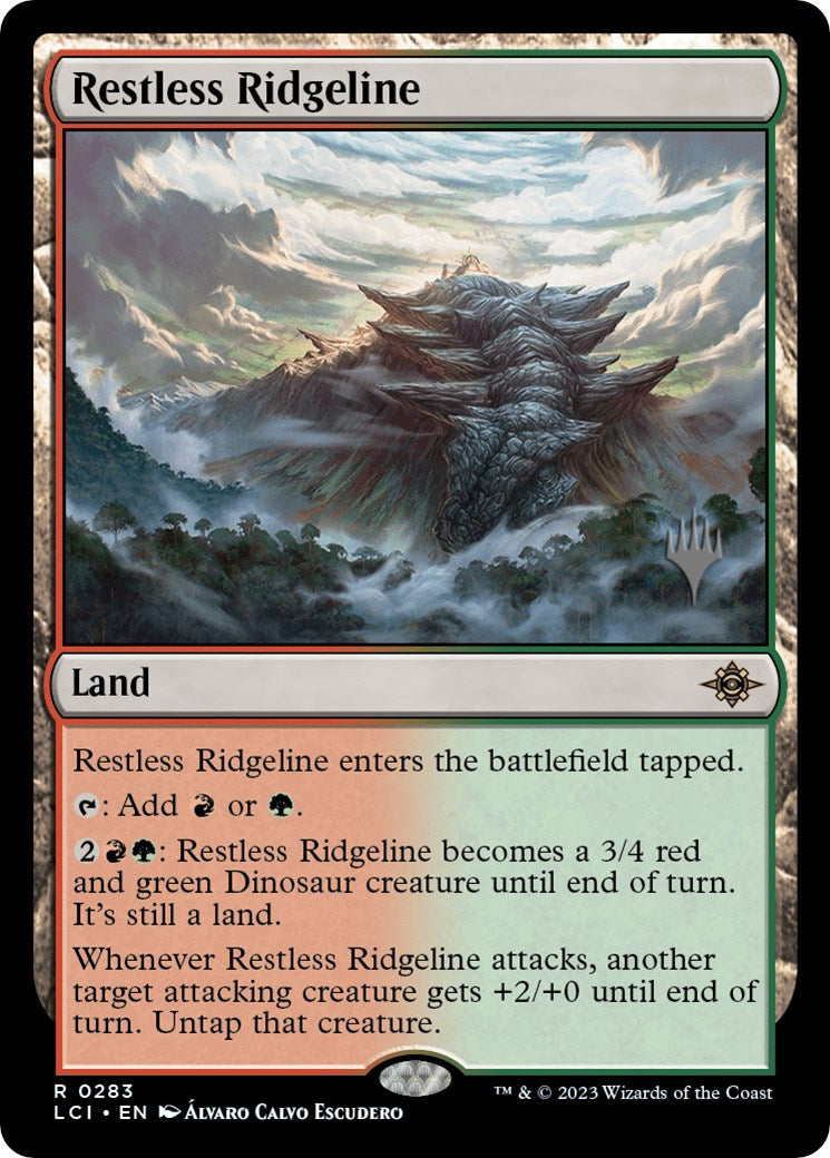 Restless Ridgeline (Promo Pack) [The Lost Caverns of Ixalan Promos] | Game Master's Emporium (The New GME)