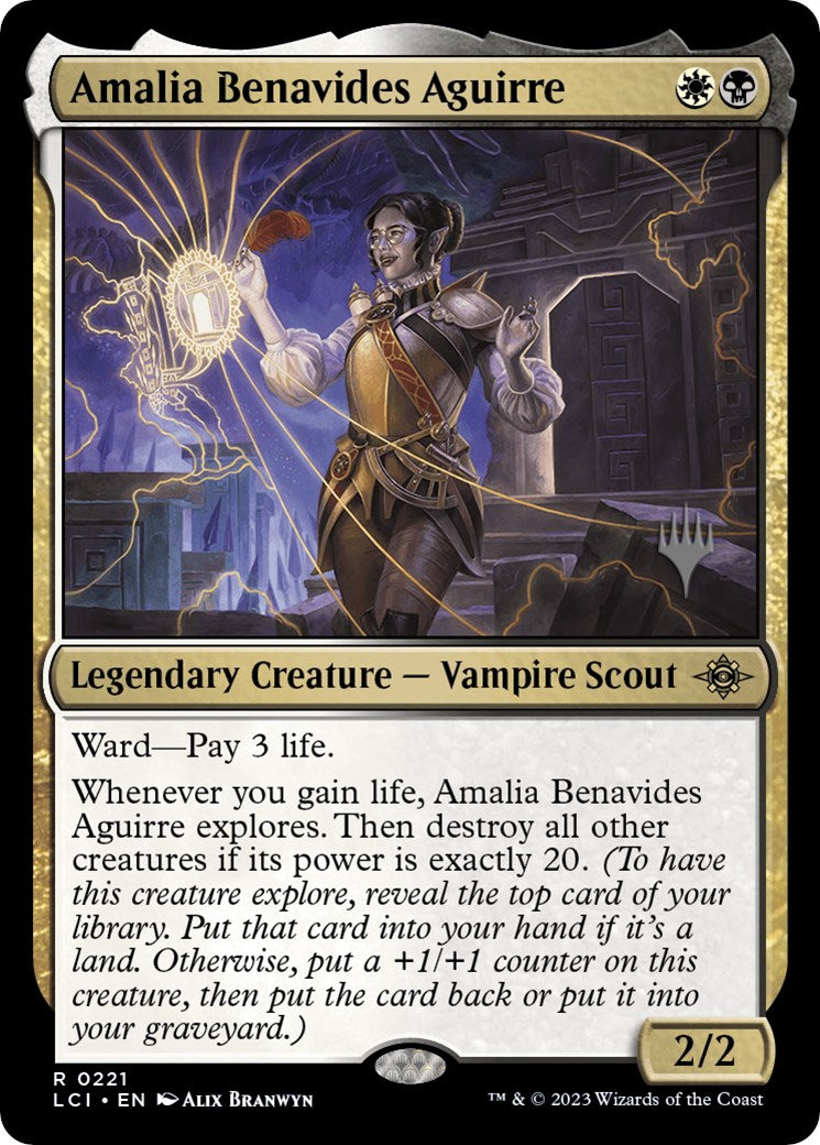 Amalia Benavides Aguirre (Promo Pack) [The Lost Caverns of Ixalan Promos] | Game Master's Emporium (The New GME)