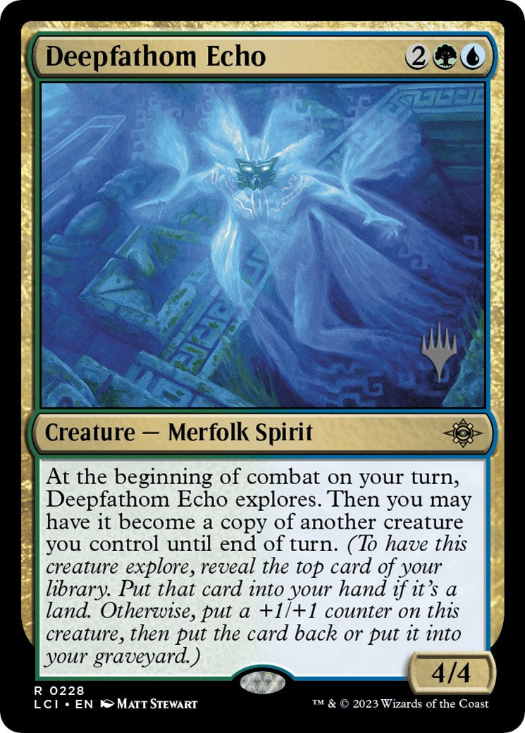 Deepfathom Echo (Promo Pack) [The Lost Caverns of Ixalan Promos] | Game Master's Emporium (The New GME)