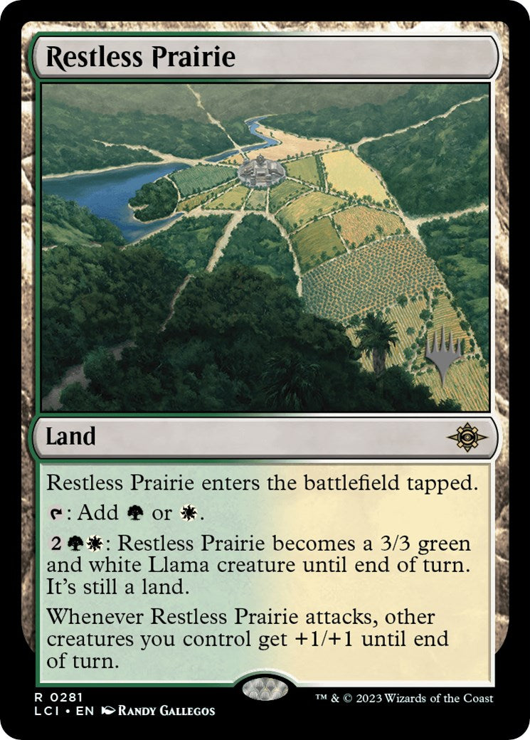 Restless Prairie (Promo Pack) [The Lost Caverns of Ixalan Promos] | Game Master's Emporium (The New GME)