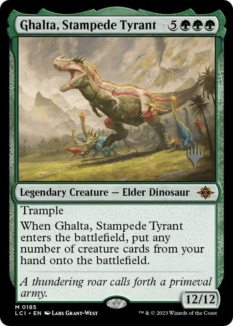 Ghalta, Stampede Tyrant (Promo Pack) [The Lost Caverns of Ixalan Promos] | Game Master's Emporium (The New GME)