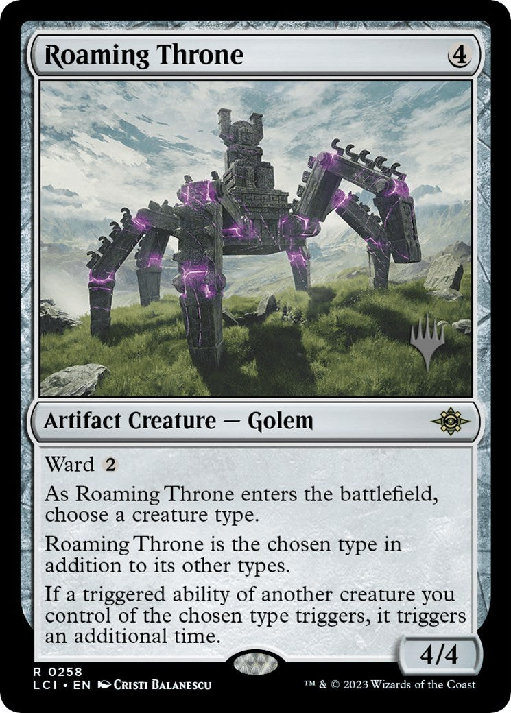 Roaming Throne (Promo Pack) [The Lost Caverns of Ixalan Promos] | Game Master's Emporium (The New GME)