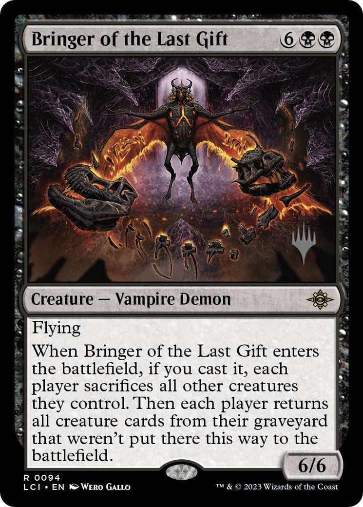 Bringer of the Last Gift (Promo Pack) [The Lost Caverns of Ixalan Promos] | Game Master's Emporium (The New GME)