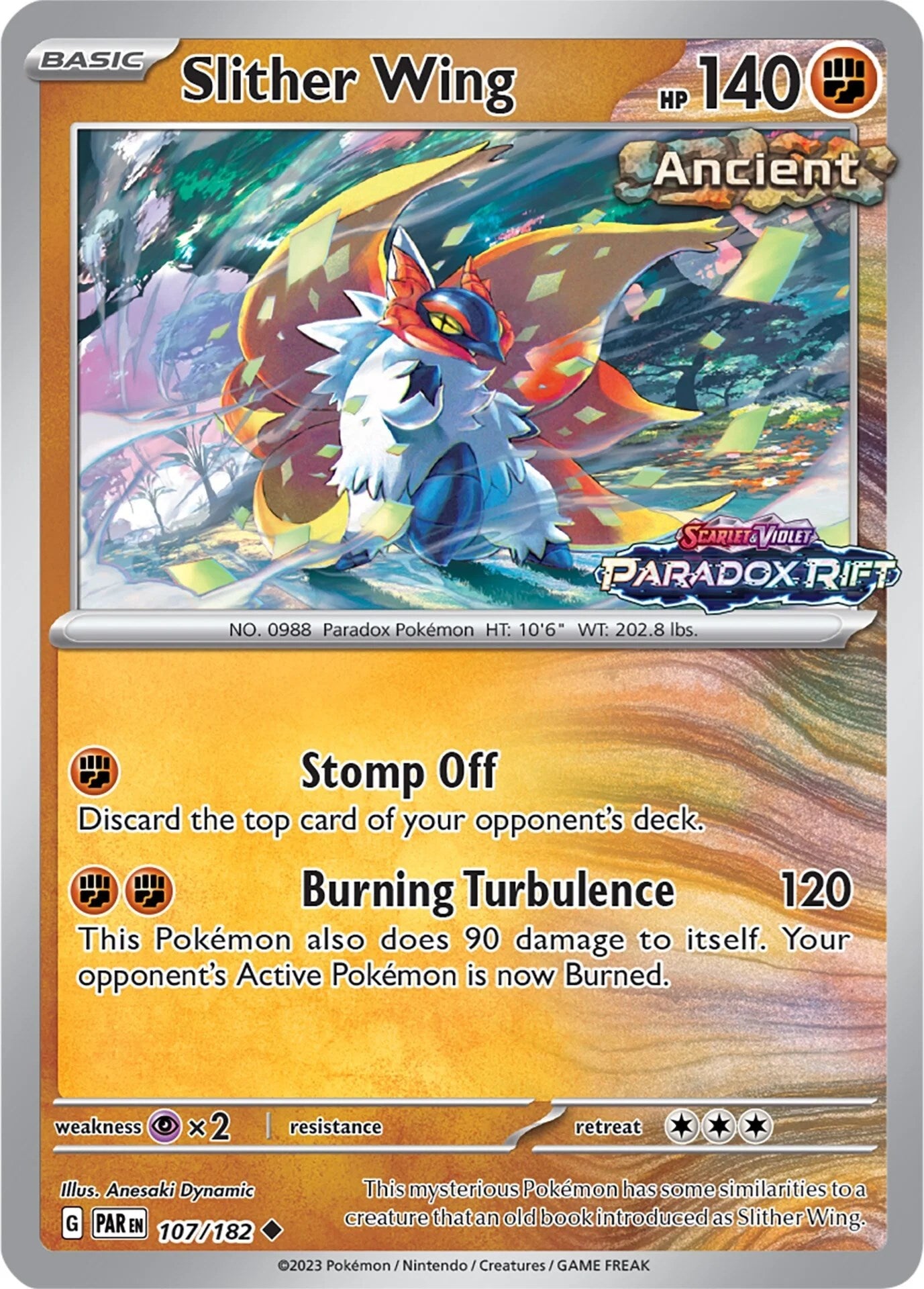 Slither Wing (107/182) (Store Exclusive Promo) [Miscellaneous Cards] | Game Master's Emporium (The New GME)